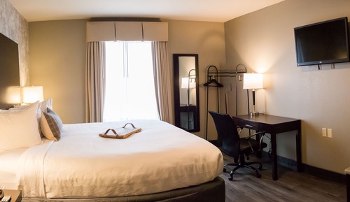 Single Room, 1 King Bed, Accessible