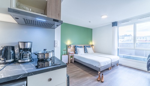 Standard Studio, 2 Twin Beds