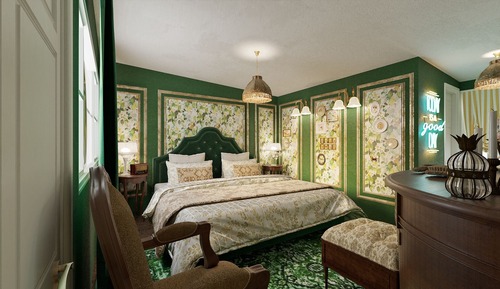 Romantic Room, 1 King Bed, Lake View