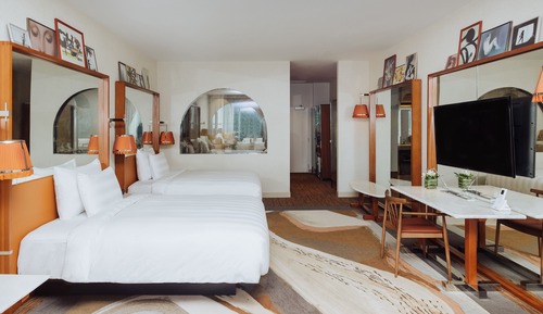 Premier Room, 2 Double Beds, City View