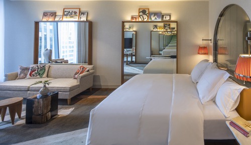 Deluxe Room, 1 King Bed, Accessible, City View