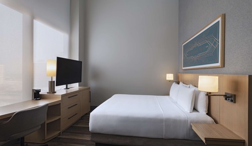 Elite Room, 1 King Bed with Sofa bed, City View