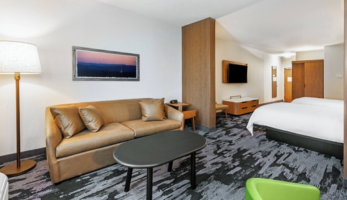 Suite, Multiple Beds, Hearing Accessible (Accessible Bathtub)