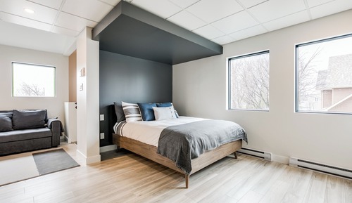 Design Loft, 1 Queen Bed with Sofa bed, Kitchen