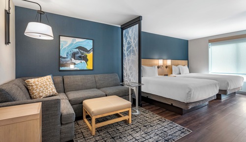 Standard Room, 2 Queen Beds and 1 Sofa bed