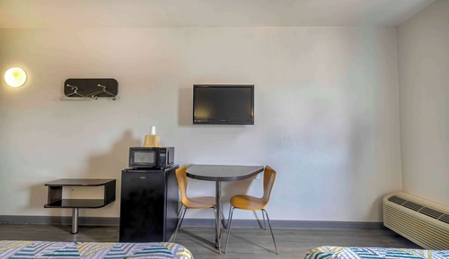 Standard Room, 2 Double Beds, Smoking, Refrigerator & Microwave