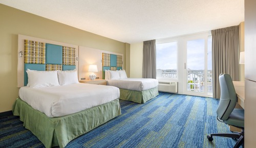 Deluxe Room, 2 Double Beds, Accessible, City View