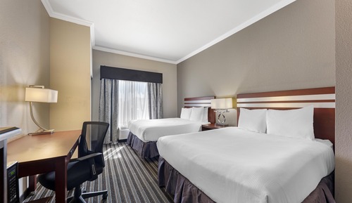 Suite, 2 Queen Beds, Accessible, Refrigerator & Microwave (with Sofabed)