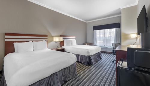 Standard Room, 2 Queen Beds, Accessible, Refrigerator & Microwave