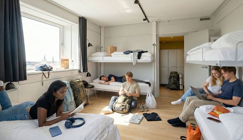 Shared Dormitory, Mixed Dorm, City View (Bunk Bed)
