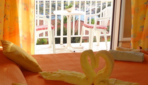 Deluxe Apartment, 2 Bedrooms, Kitchen, Sea View