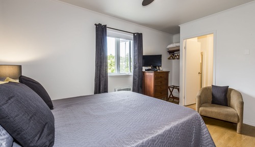 Room, 1 Queen Bed, Private Bathroom, Courtyard View (Les lupins roses)