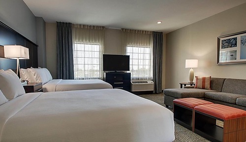 Studio Suite, 2 Queen Beds, Accessible Bathtub (Mobility)