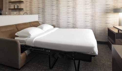 Suite, 1 Bedroom (Mobility/Hearing Access, Roll-In Shwr)