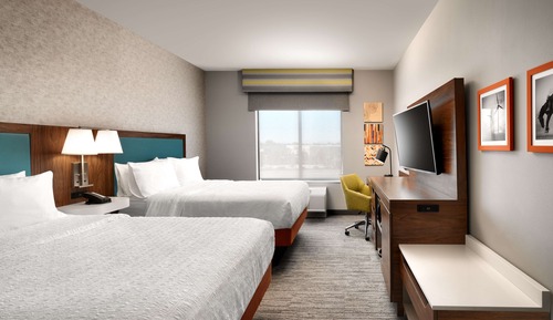 Room, 2 Queen Beds, Refrigerator & Microwave