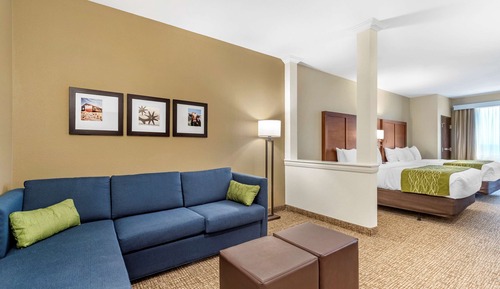 Suite, 2 Queen Beds, Accessible, Non Smoking  with sofabed