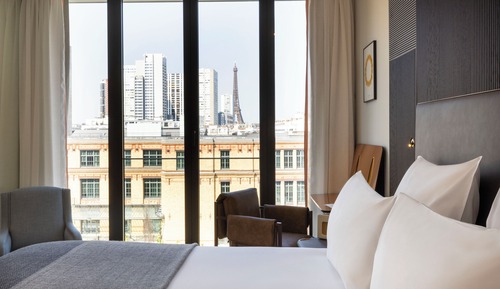 Deluxe Double Room (Grise vue Tour Eiffel)