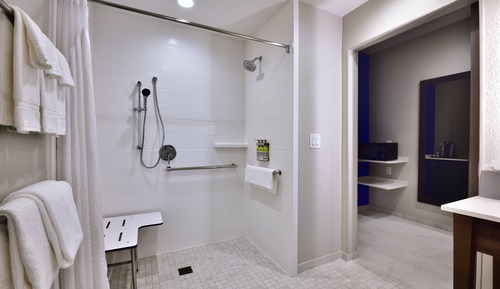 Suite, 1 King Bed, Roll-in Shower (Mobility, Roll-In Shower)