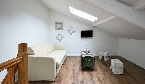 Comfort House, 1 Double Bed with Sofa bed, Courtyard View