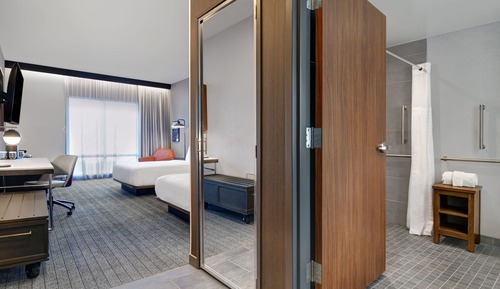 Room, 2 Queen Beds (Mobility Accessible, Roll-in Shower)