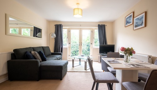 Apartment, Private Bathroom, Courtyard View