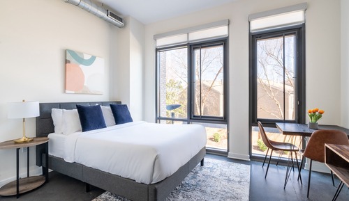 Standard Studio, 1 Queen Bed, Kitchen (Self Check-in with Virtual Front Desk)