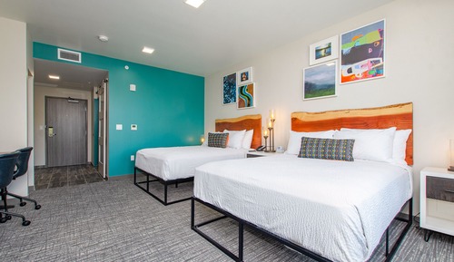 Standard Room, 2 Queen Beds (Deluxe 2 Queen - Shower Only)