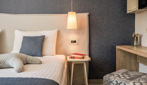 Superior double room with seaside balcony