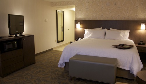 King Bed with Accessibility Features