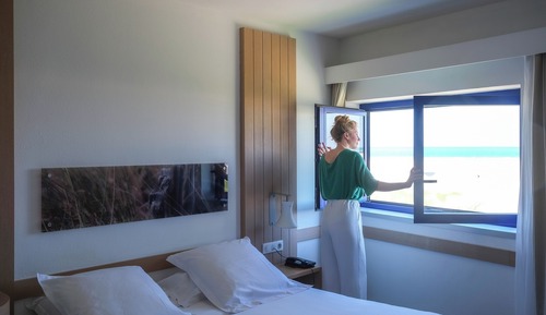 Superior Double Room, Pool Access, Sea View