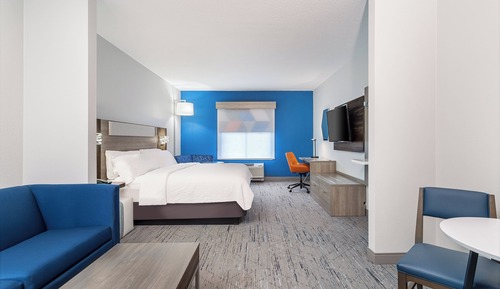 Suite, 1 King Bed, Accessible