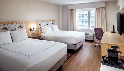 Elite Room, 2 Queen Beds, Non Smoking, Refrigerator & Microwave