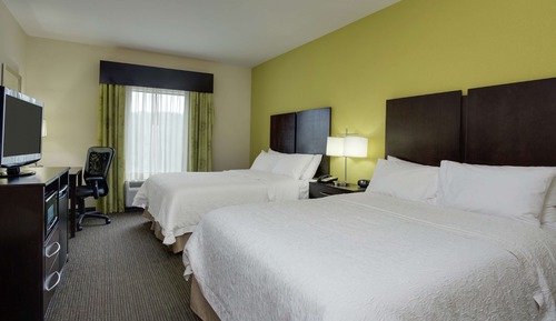 Room, 2 Queen Beds, Refrigerator & Microwave