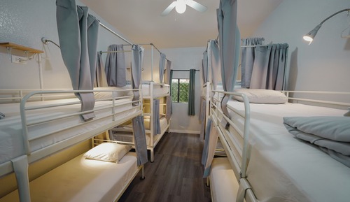Private 8-Bed Dorm with Shared Bathroom