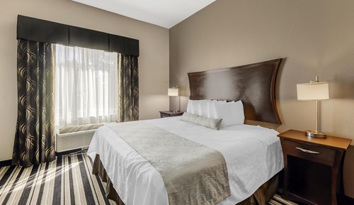 Suite, 1 King Bed, Accessible, Refrigerator & Microwave (with Sofabed)