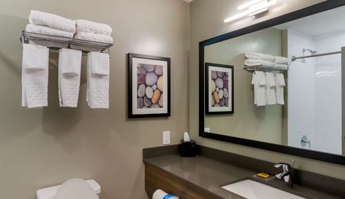 Standard Room, 2 Queen Beds, Non Smoking, Refrigerator & Microwave