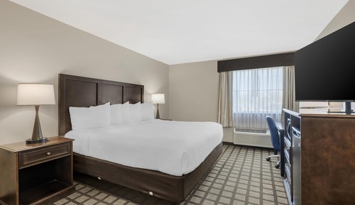 Standard Room, 1 King Bed, Non Smoking, Refrigerator & Microwave