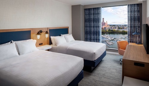 Premium Room, 2 Queen Beds, Accessible (Water View, Hearing)