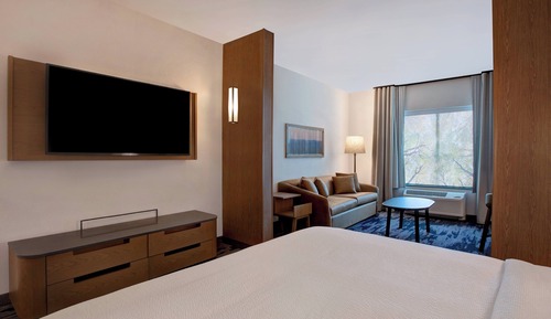 Suite, 1 King Bed with Sofa bed