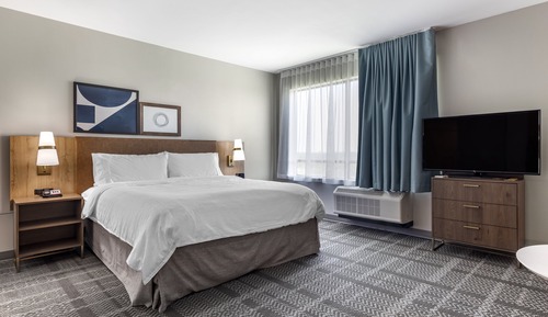 Studio Suite, 1 King Bed with Sofa bed, Accessible Bathtub, Kitchen (Accessible Tub)