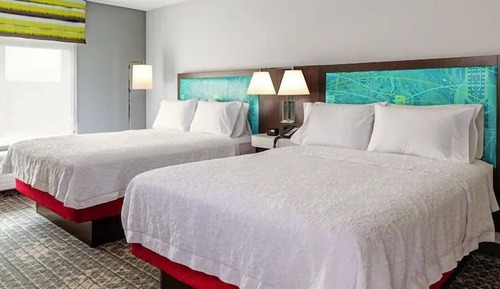 Studio, 2 Queen Beds, Accessible, Non Smoking (Hearing)