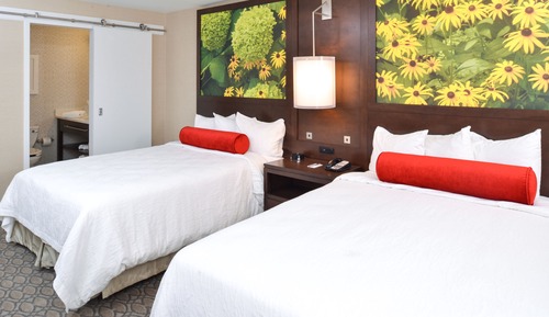 Standard Room, 2 Queen Beds, Refrigerator & Microwave