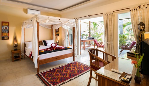 Deluxe Villa, 3 Bedrooms, Sea View, Beachside