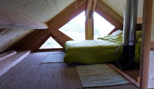 Tree House, Private Bathroom, Mountain View (La Cabane des Cerfs )