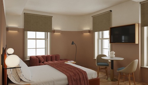 Studio, 1 Double Bed with Sofa bed