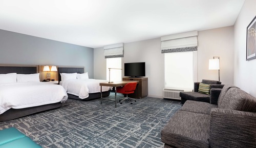 Suite, 2 Queen Beds, Accessible, Refrigerator & Microwave