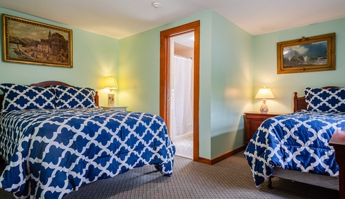 Room, 1 Double bed & 1 Twin bed, Private Bathroom (#51 Annex Building)