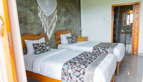 Family Double Room, Private Bathroom, Ocean View
