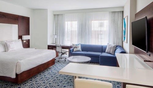 Studio, 1 King Bed with Sofa bed