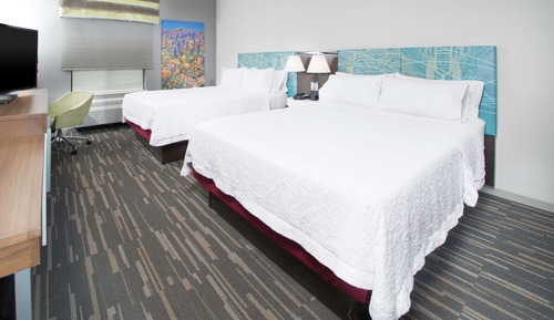 Room, 2 Queen Beds, Refrigerator